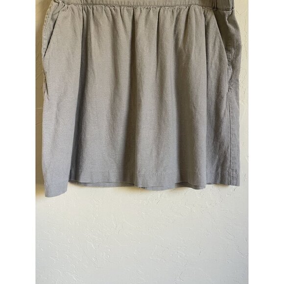 LOFT Outlet Size Large Tan Brushed Cotton Skirt - Picture 6 of 9
